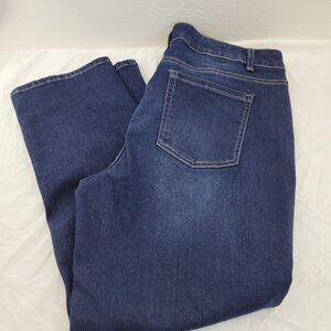 Time and Tru Jeans Women's 18 Petite Blue Straight